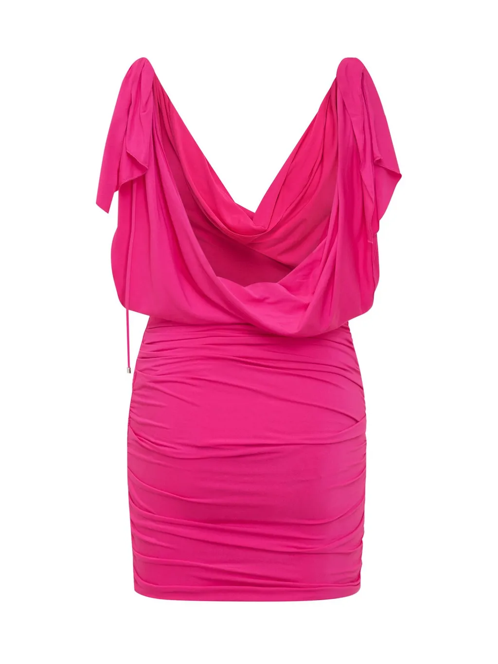 Draped Mini Dress