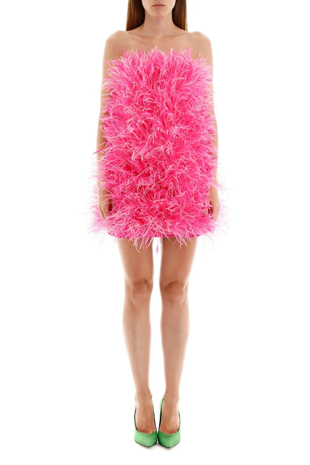 Feather Mini Dress
