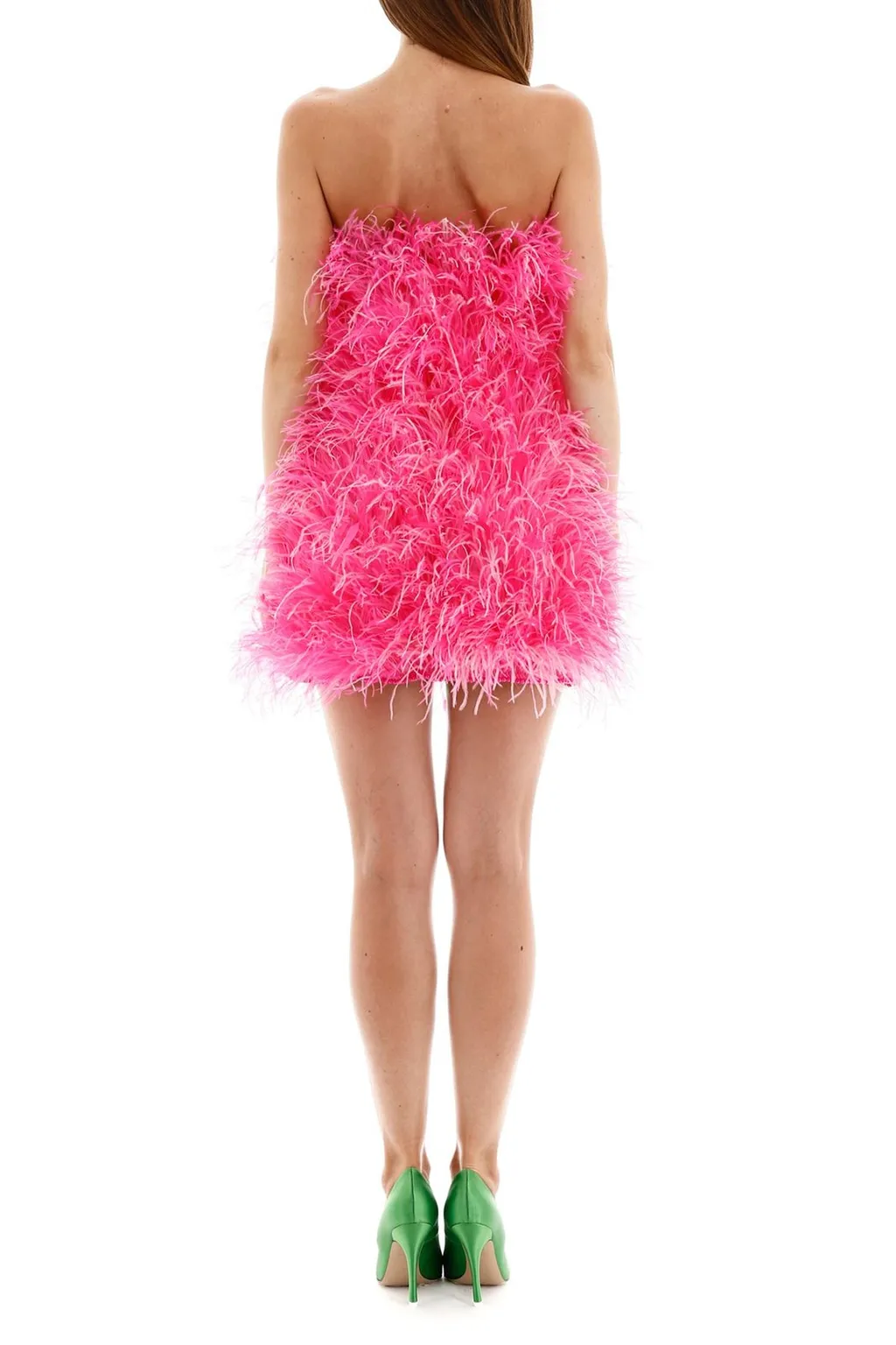 Feather Mini Dress