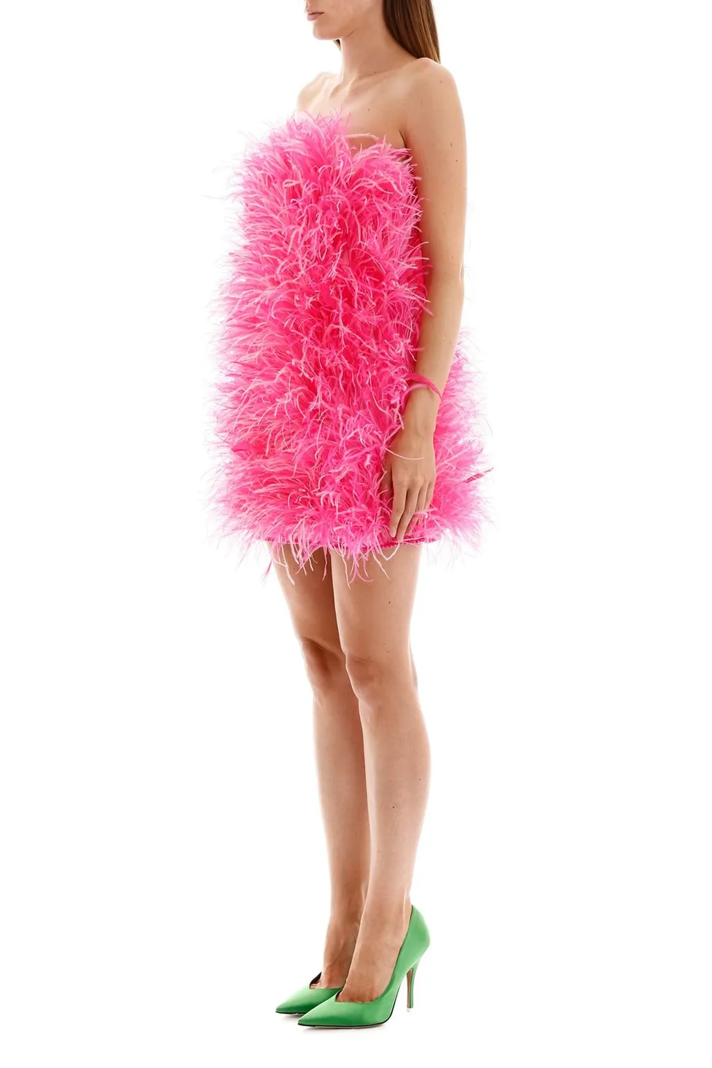Feather Mini Dress