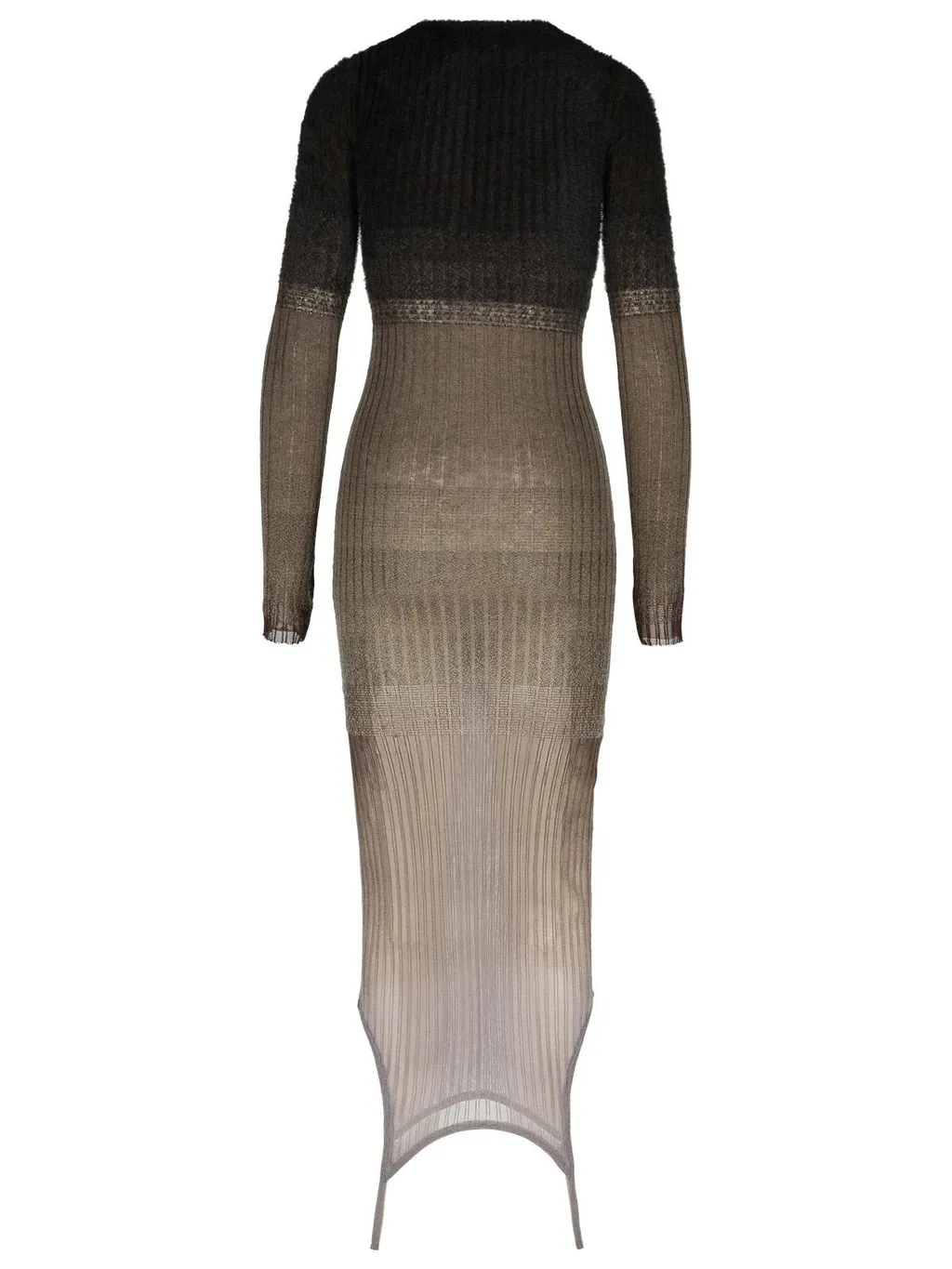 Ombre Knit Maxi Dress