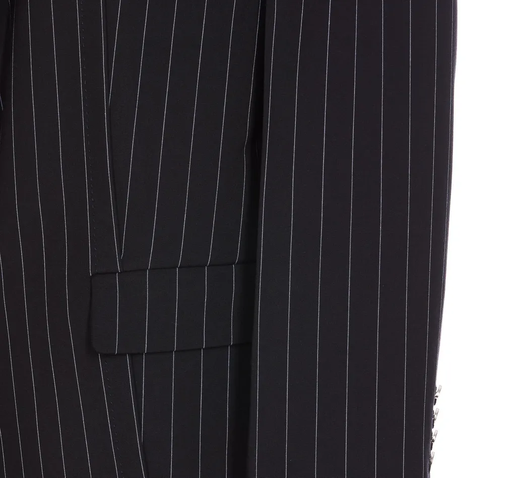 Pinstripe Blazer