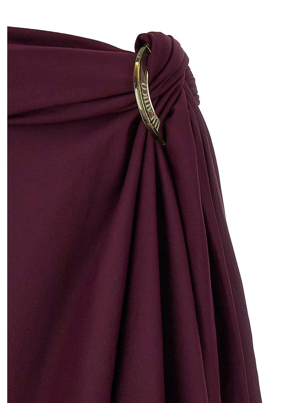 Asymmetric Draped Skirt