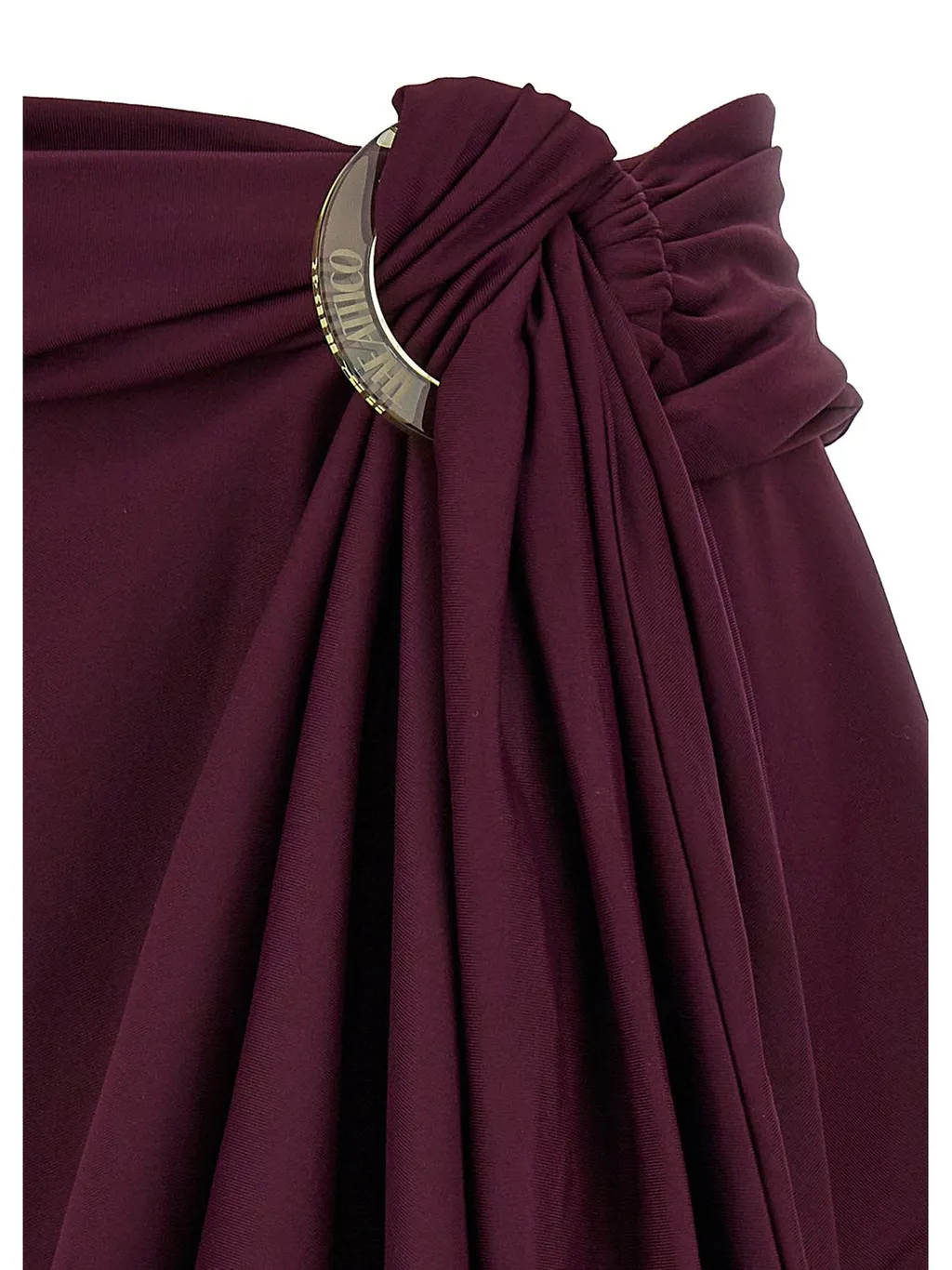 Asymmetric Draped Skirt