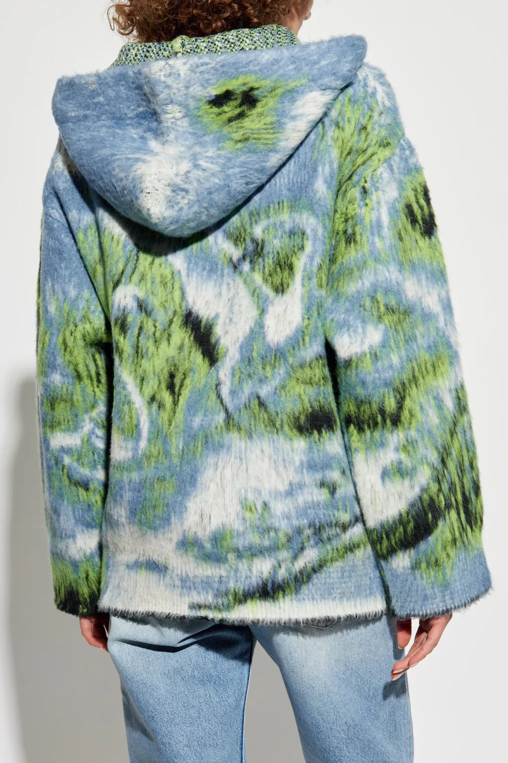 Abstract Print Hoodie