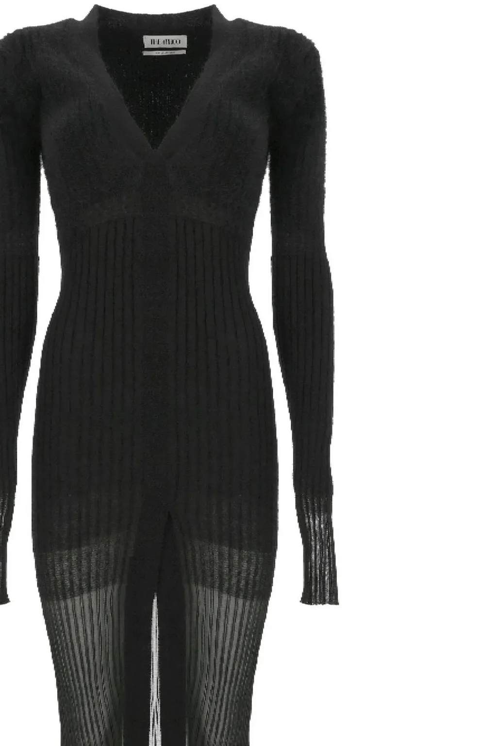 Ribbed Knit Maxi Dress