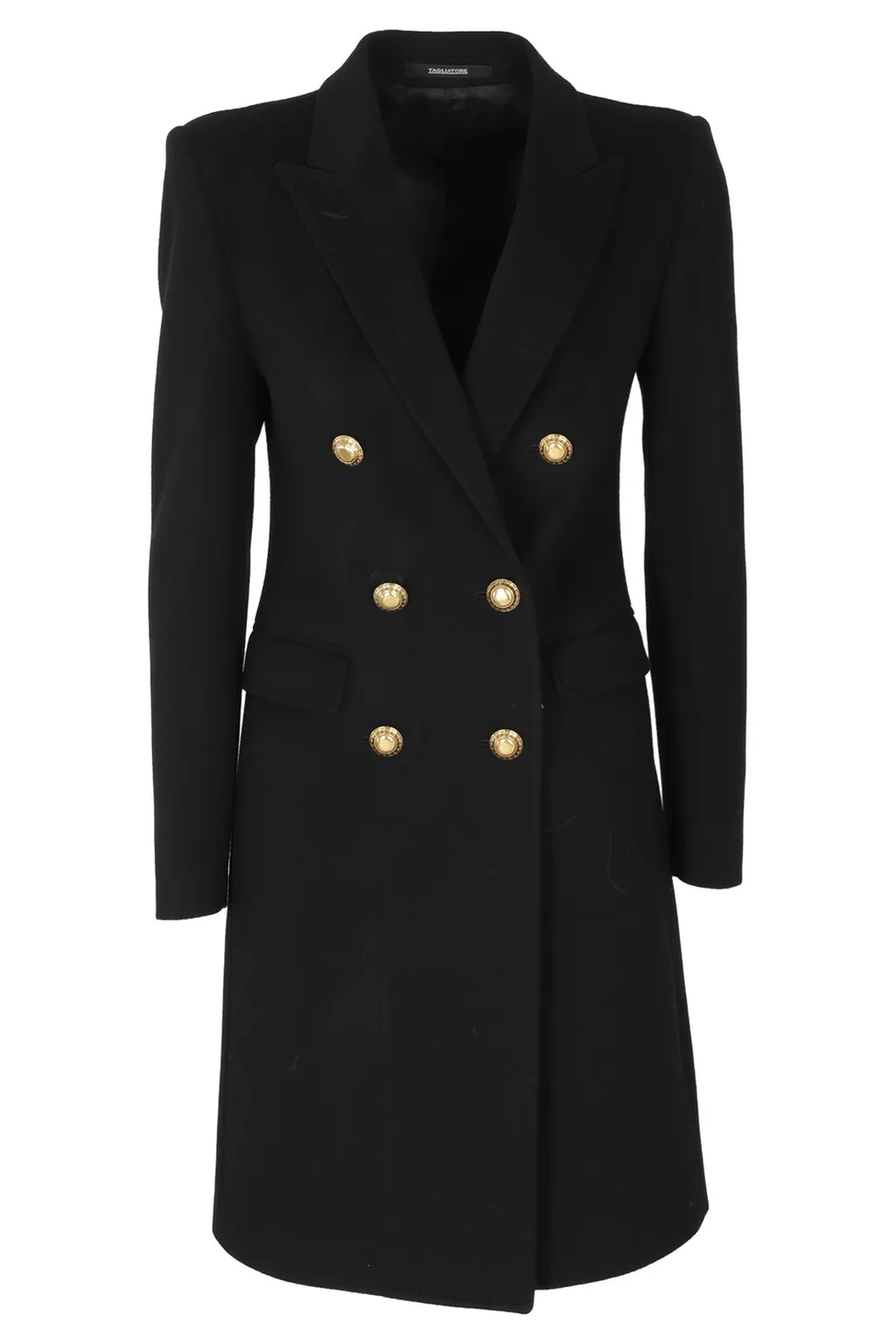 Double-Breasted Wool Coat