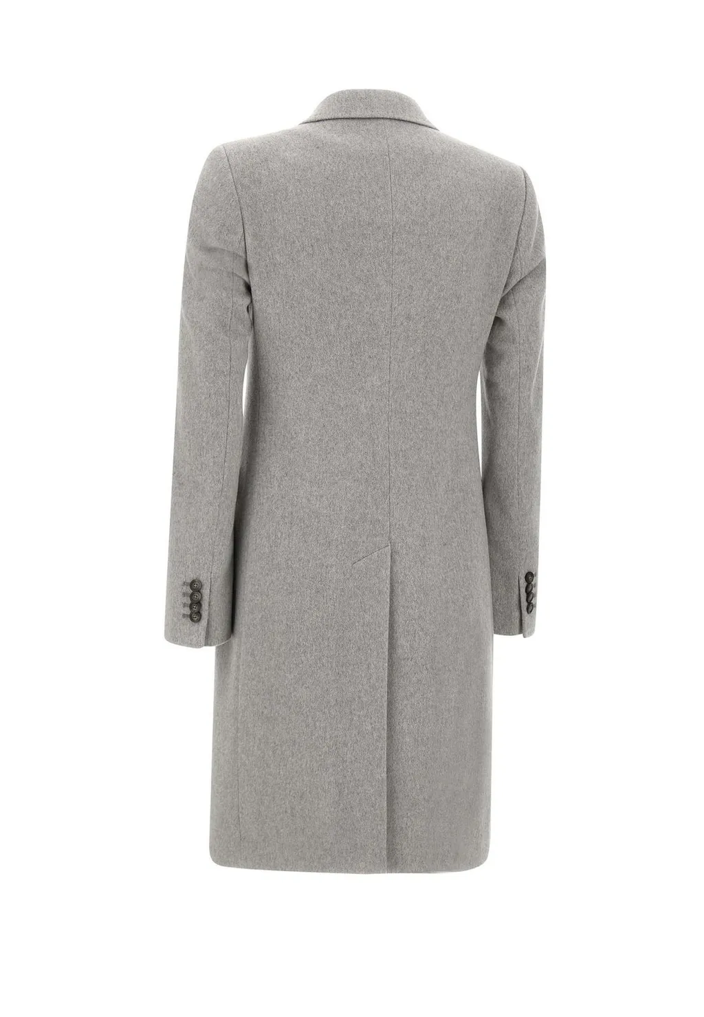 Double-Breasted Wool Coat