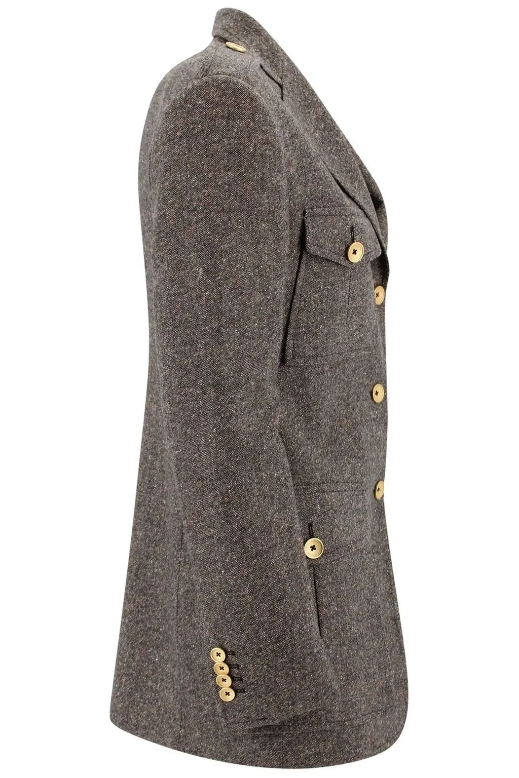 Tweed Military Jacket