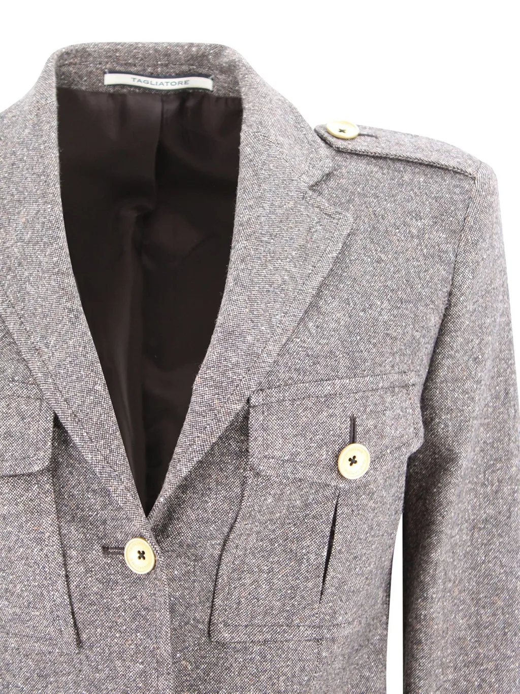 Tweed Military Jacket