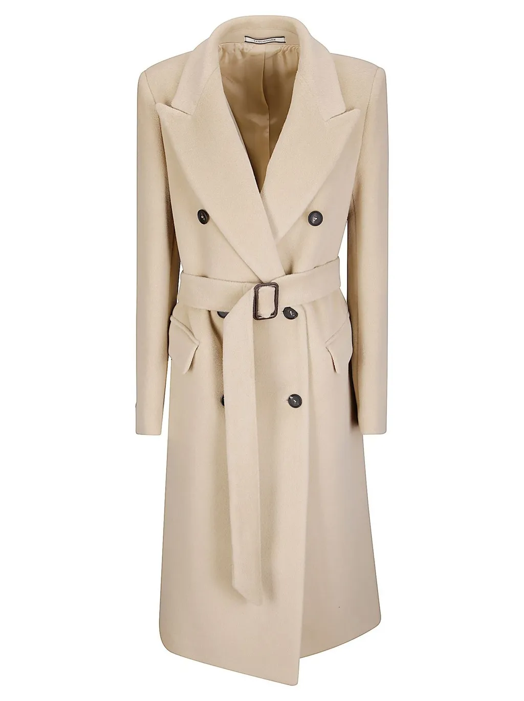 Double-Breasted Wool Coat