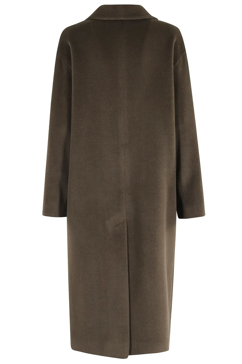 Double-Breasted Wool Coat