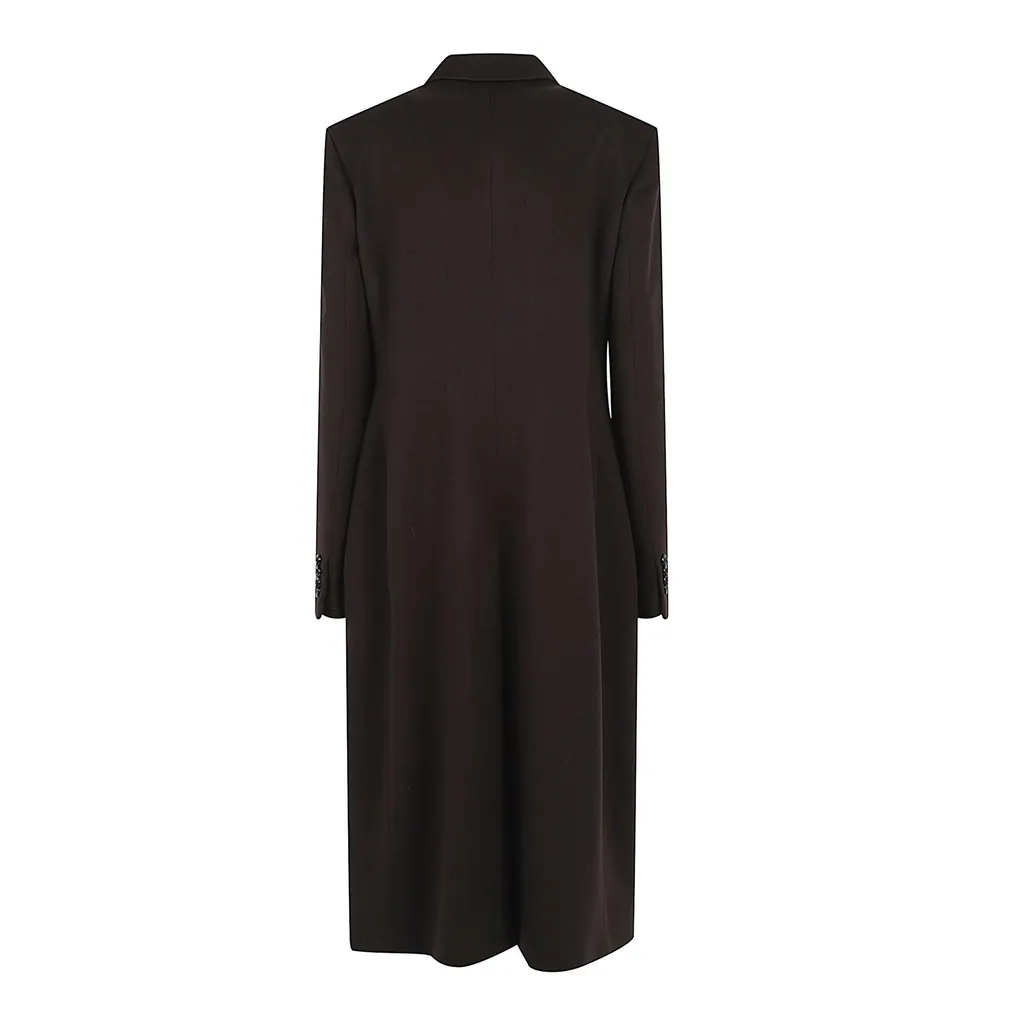 Double-Breasted Wool Coat