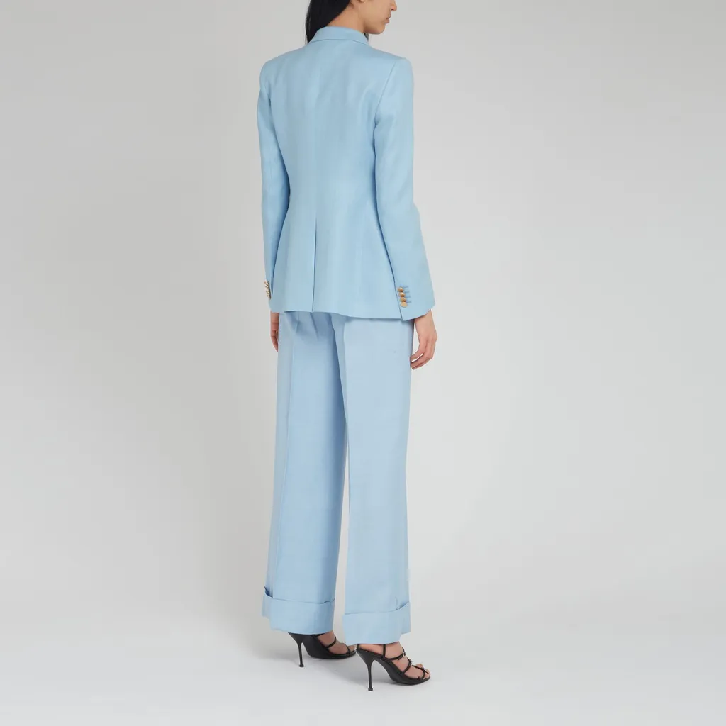 Double-Breasted Suit Jacket