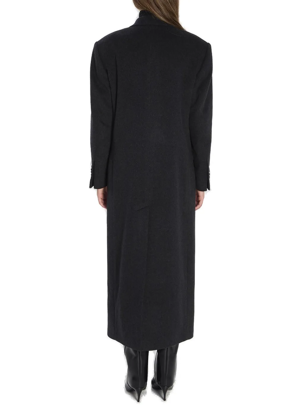 Double-Breasted Wool Coat