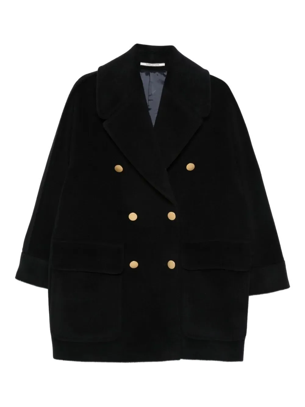 Double-Breasted Wool Coat