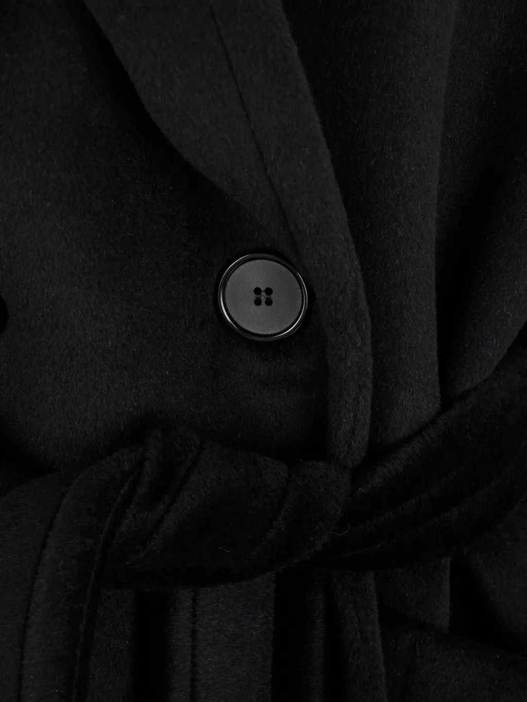 Belted Hooded Coat