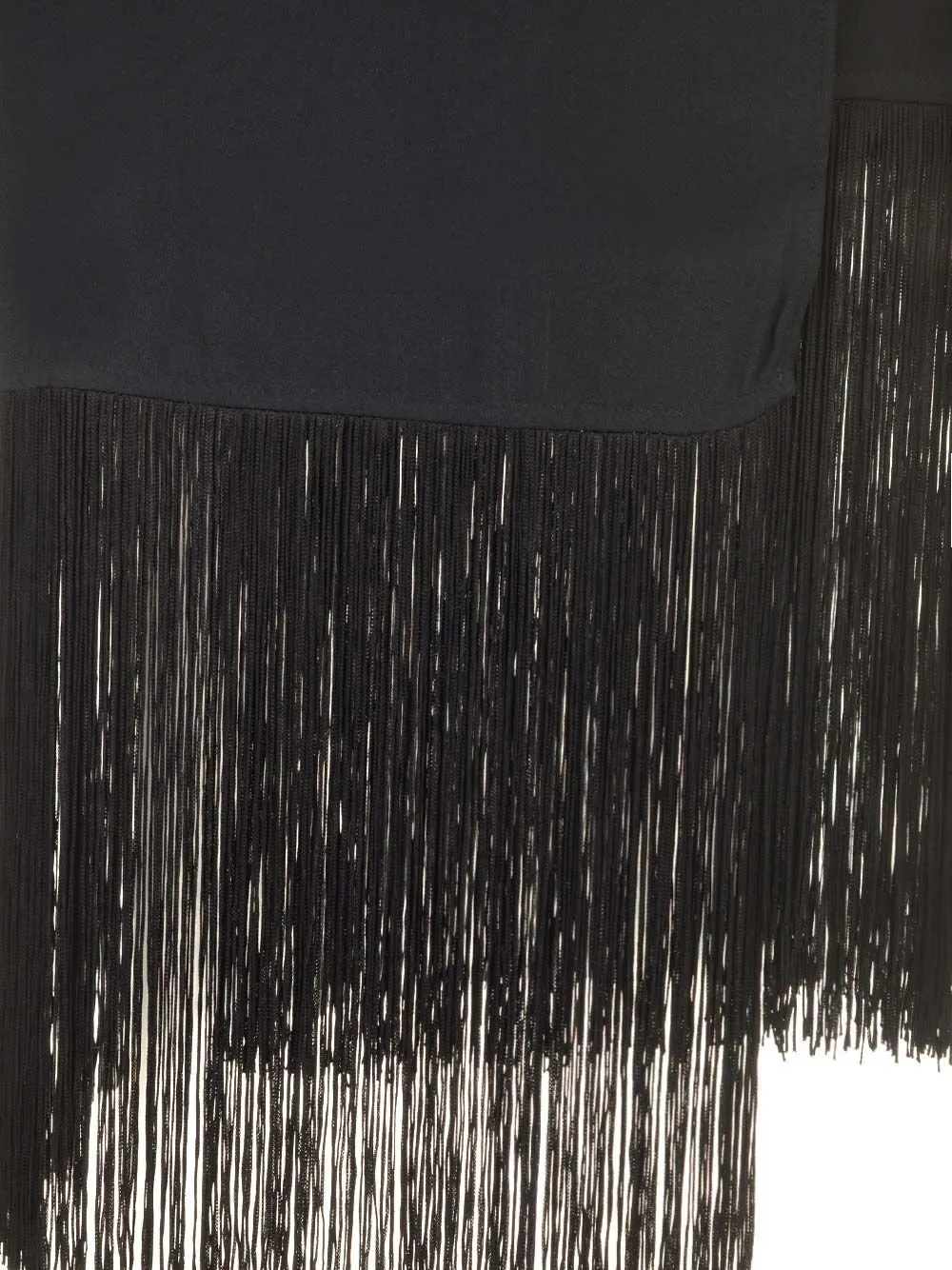 Fringed Midi Skirt