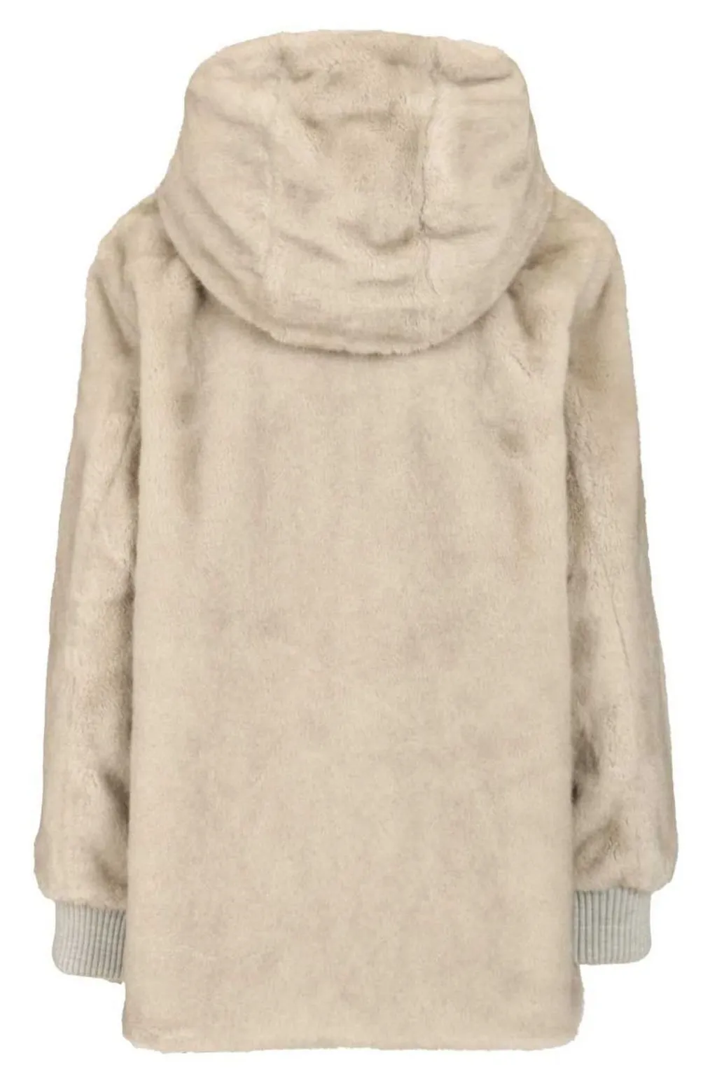 Faux Fur Hooded Jacket