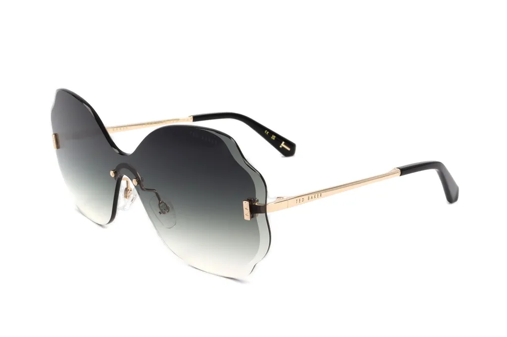 Oversized Rimless Sunglasses