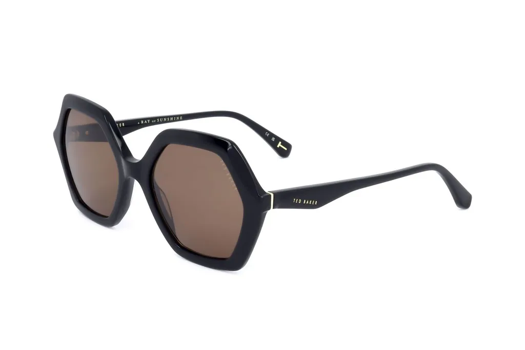 Hexagonal Frame Sunglasses