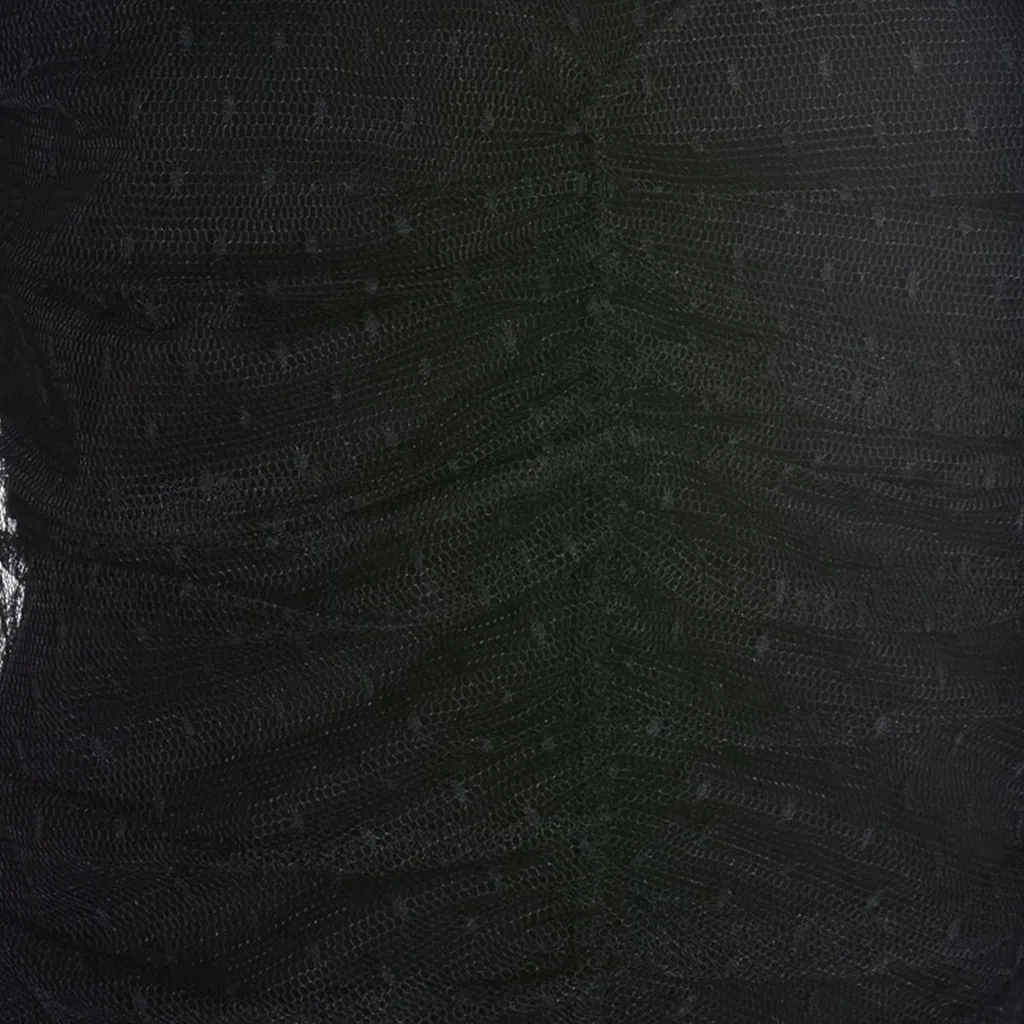 Long-Sleeved Top With Ruched Front