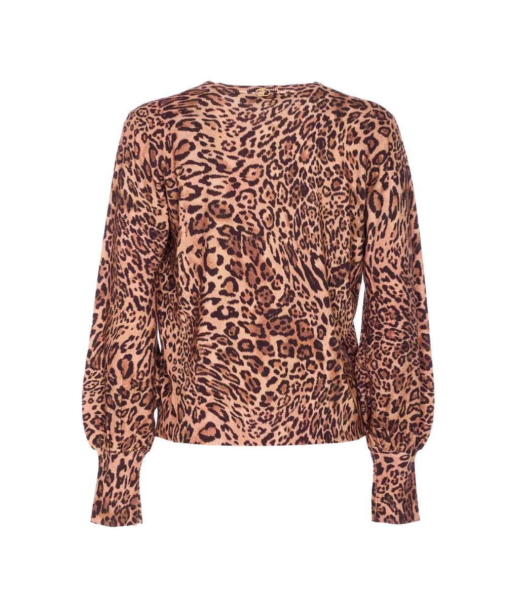 Leopard Print Sweater
