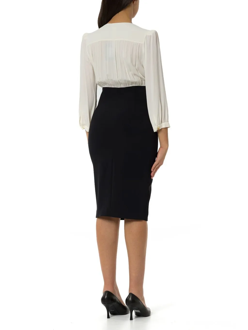 Colorblock Sheath Dress