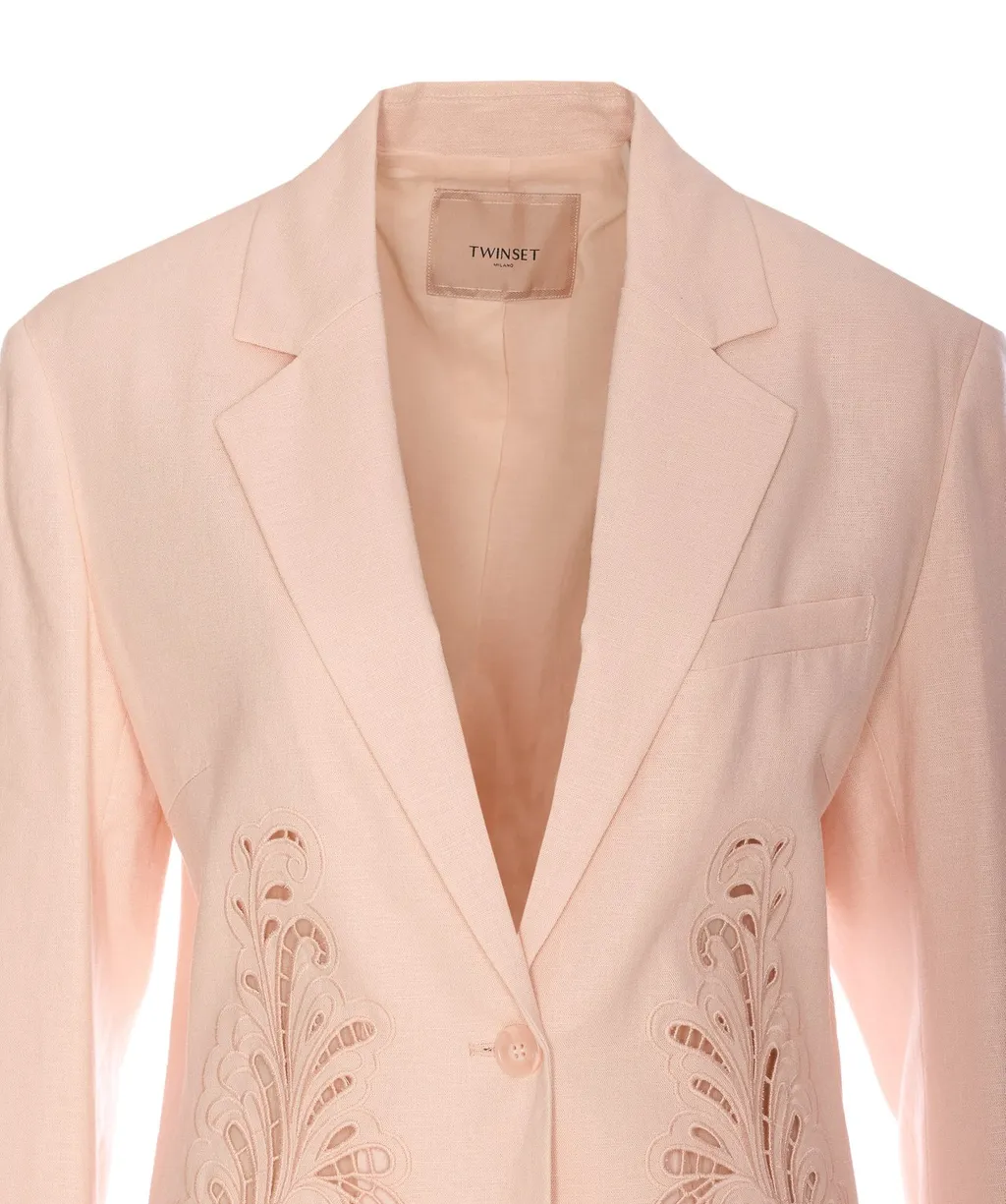 Blazer With Embroidered Detail