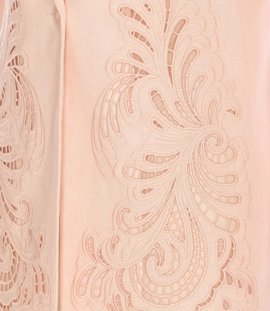 Blazer With Embroidered Detail
