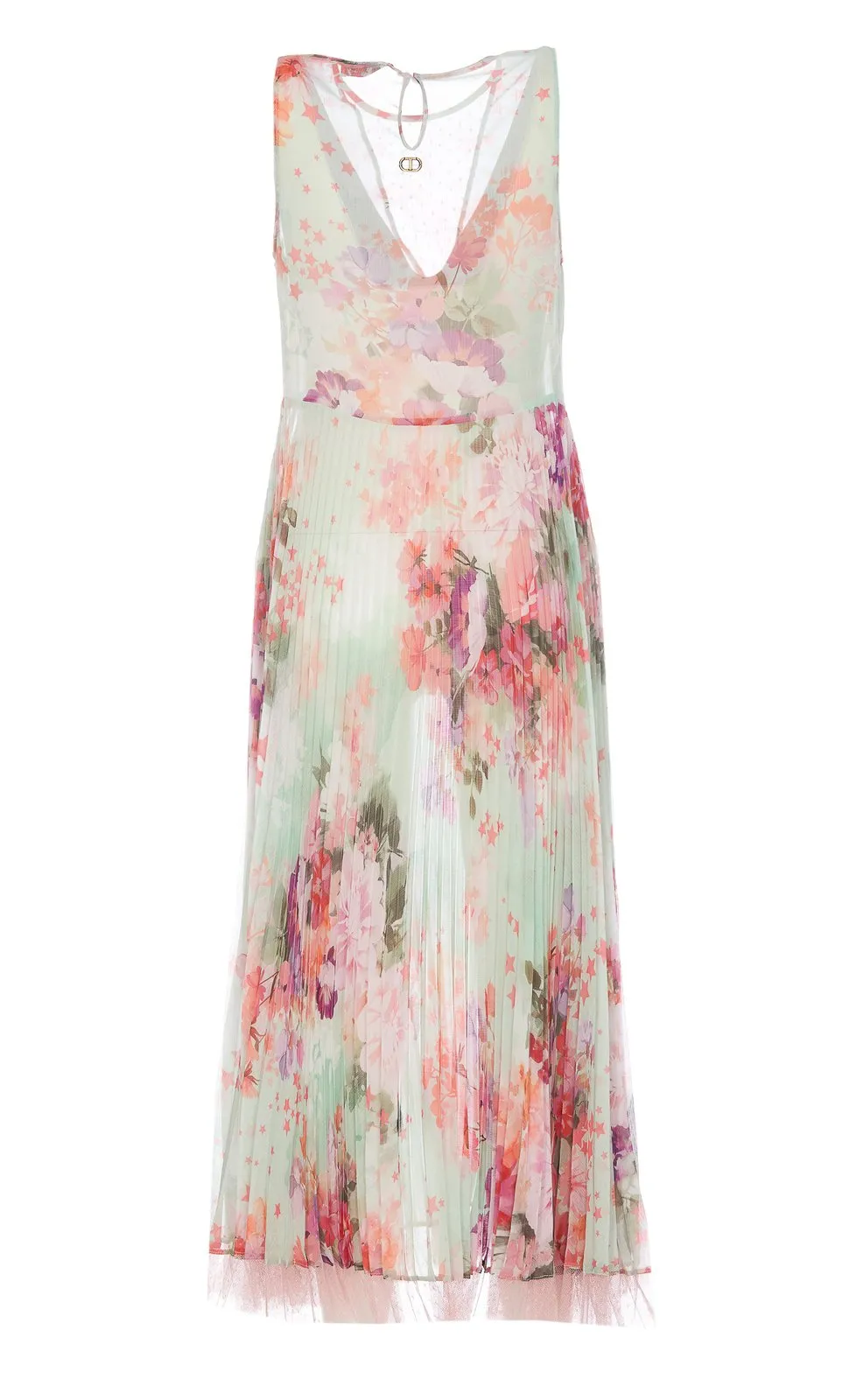 Pleated Maxi Dress