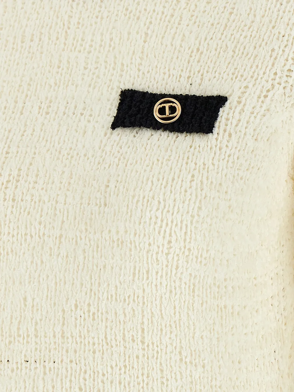 Cropped Knit Sweater