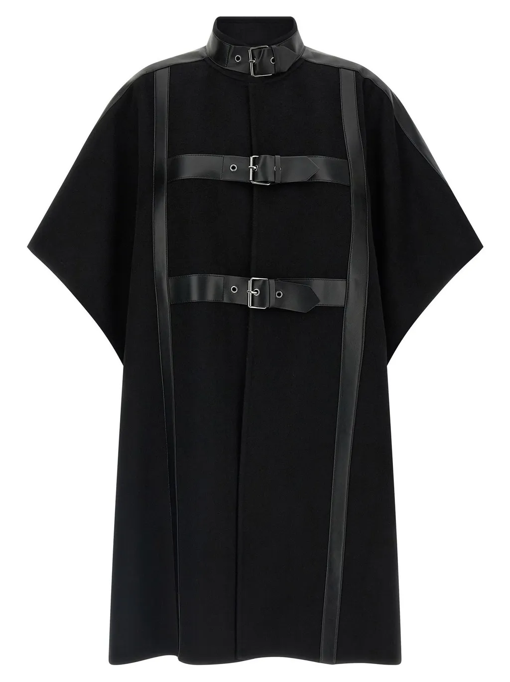 Cape With Leather Straps
