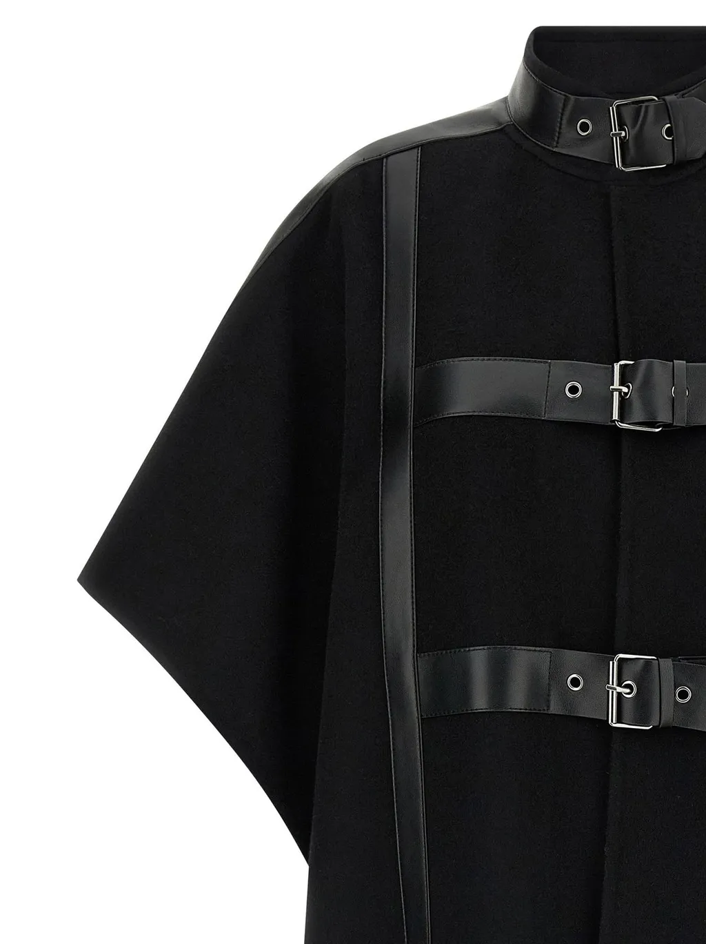 Cape With Leather Straps