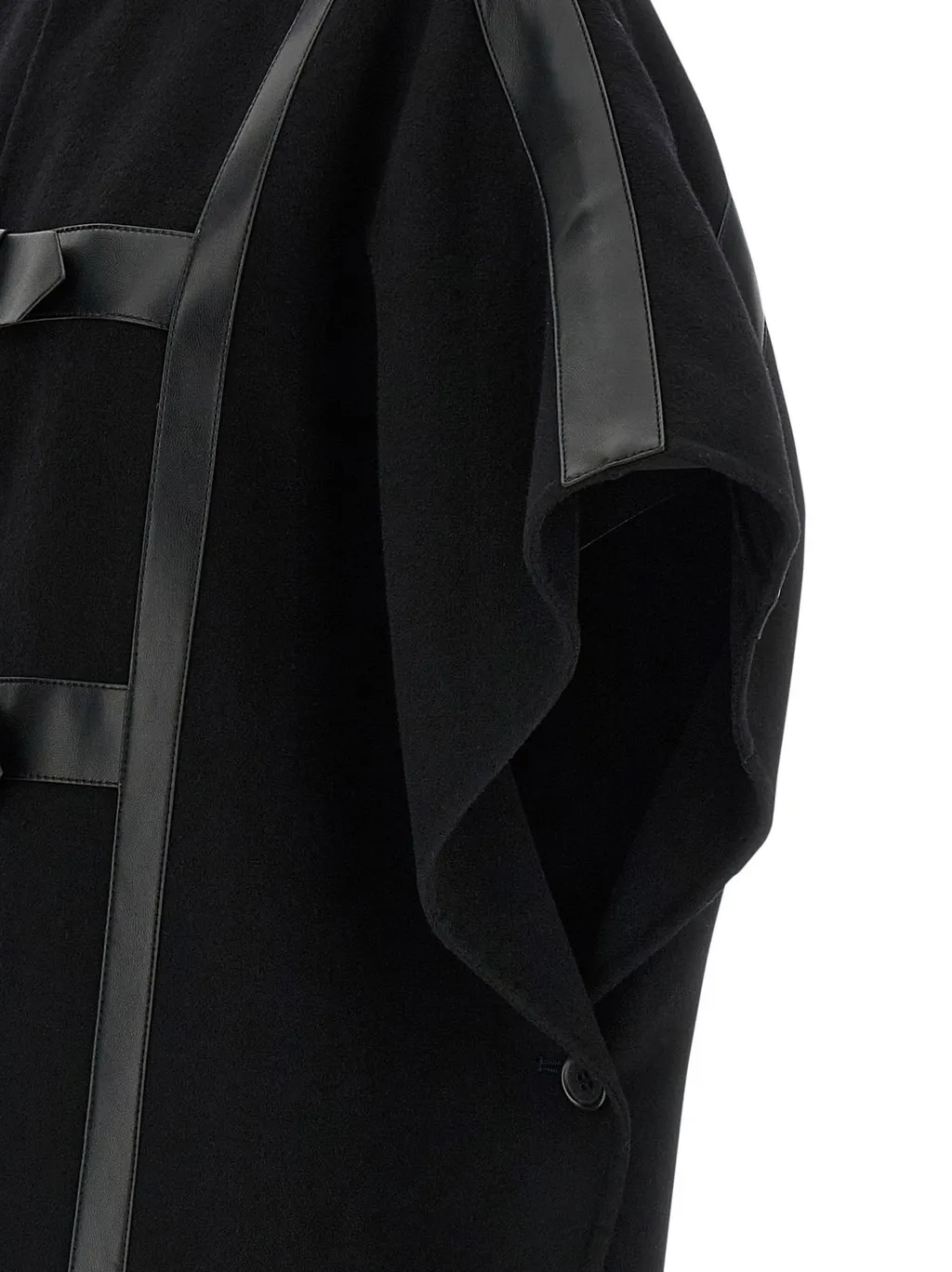 Cape With Leather Straps