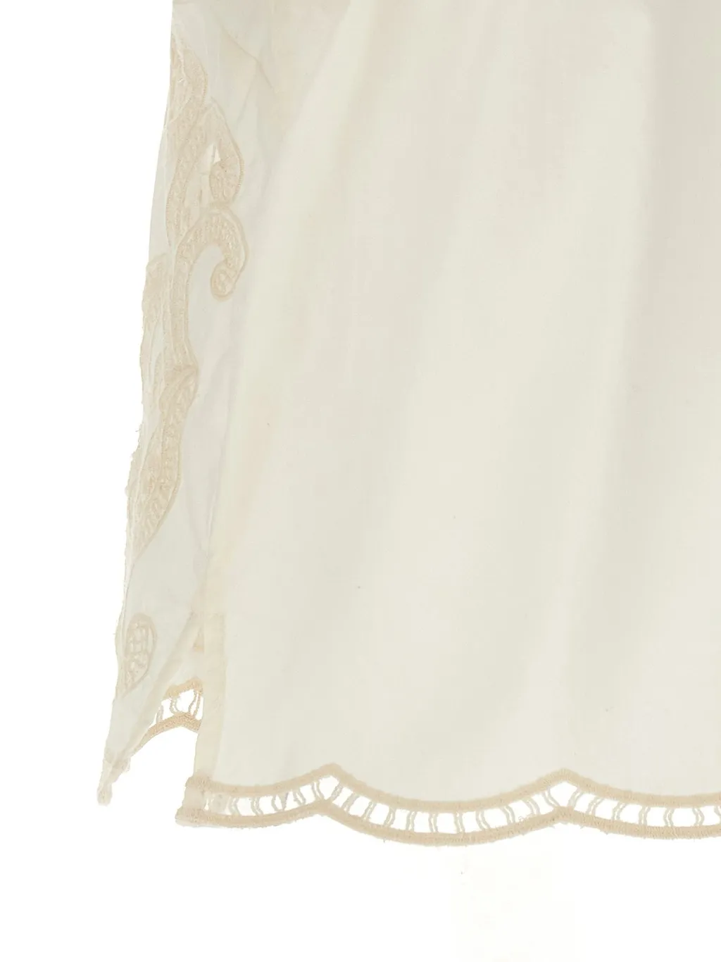 Embroidered Cotton Top
