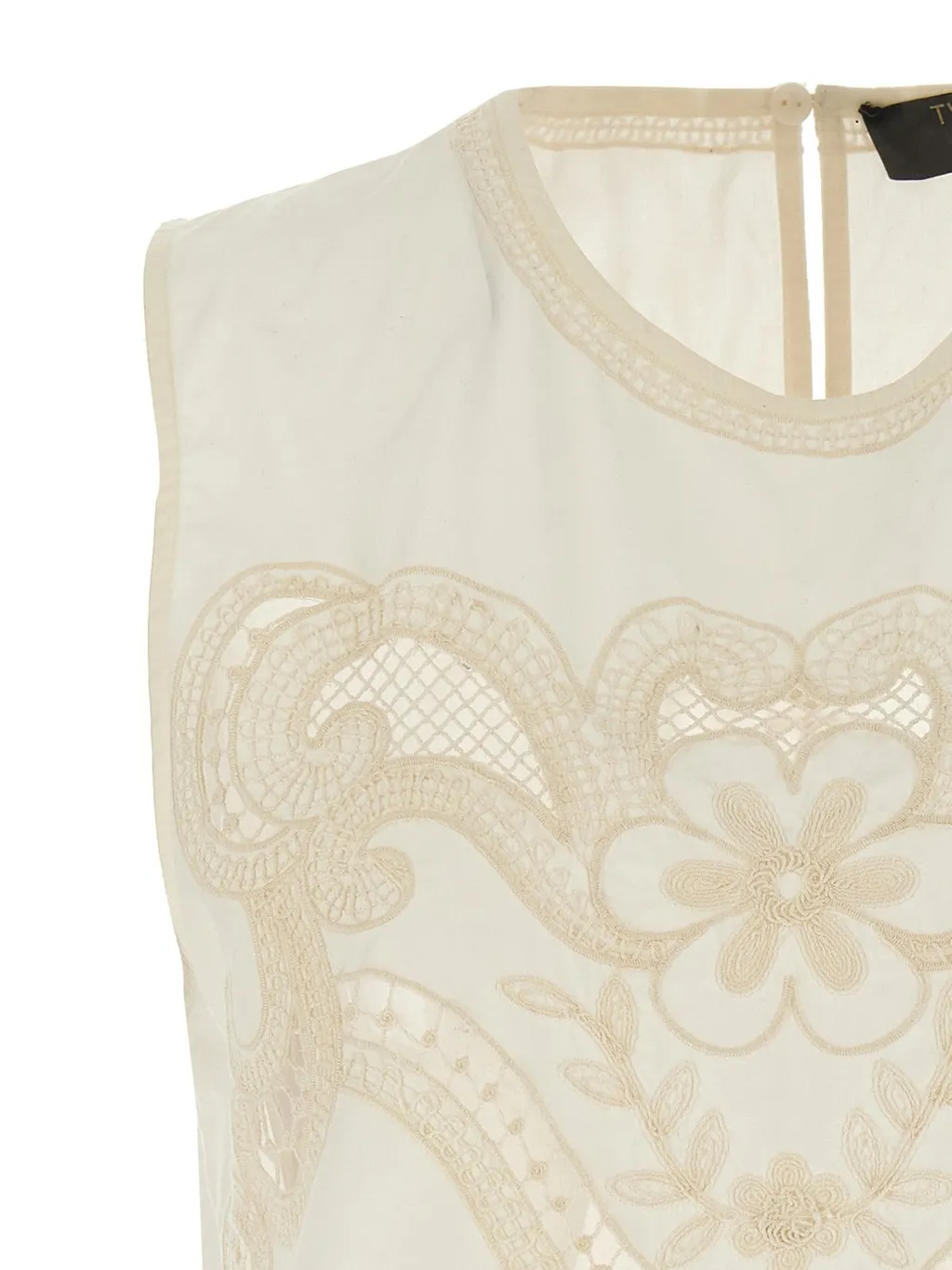 Embroidered Cotton Top