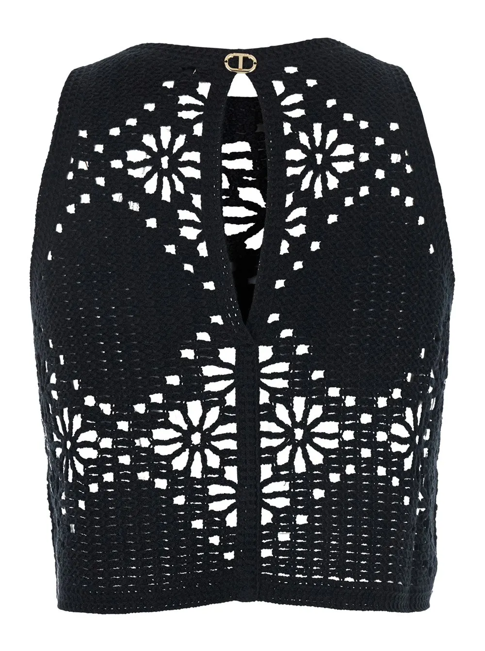 Cropped Crochet Top