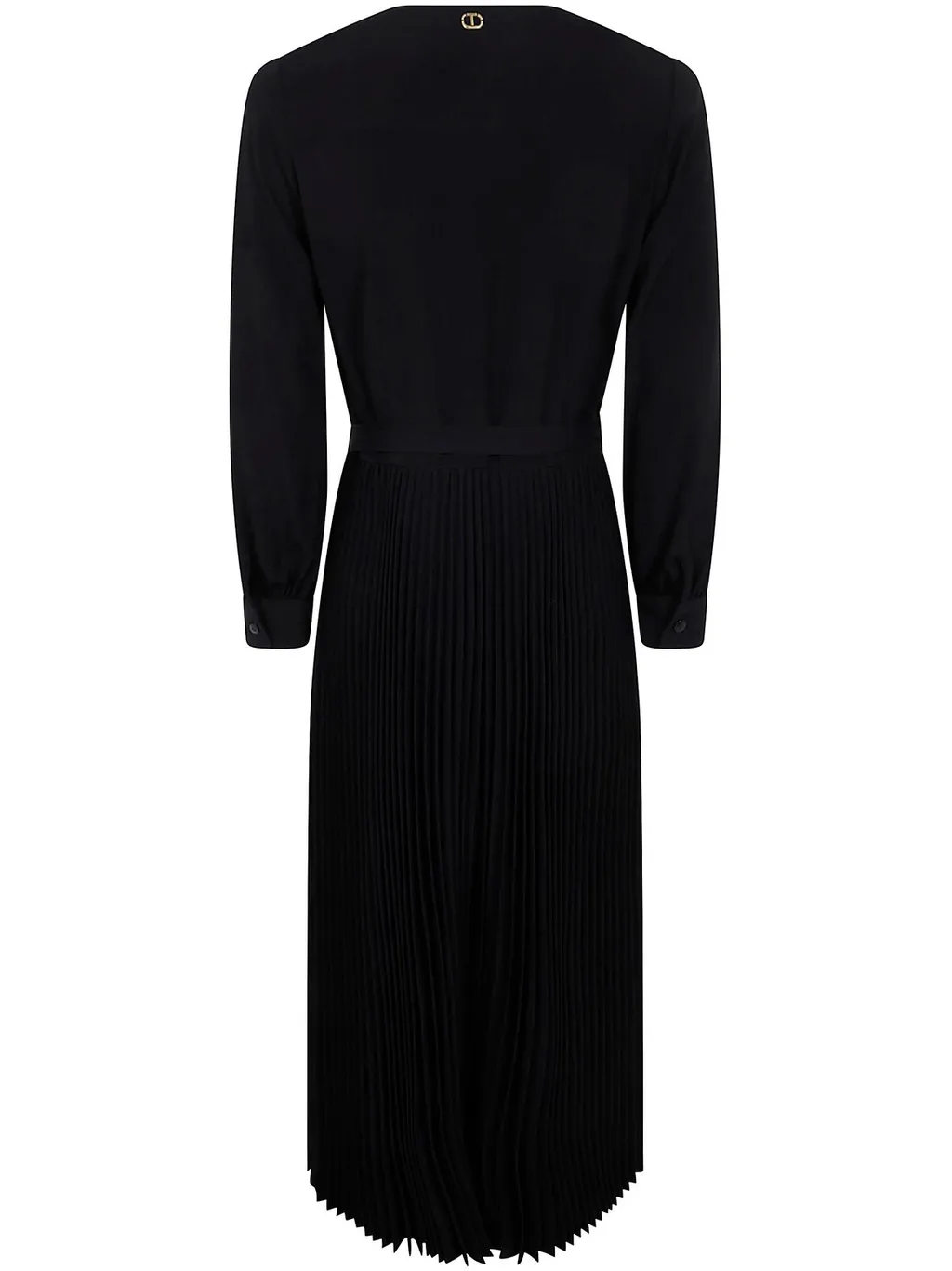 Pleated Midi Dress