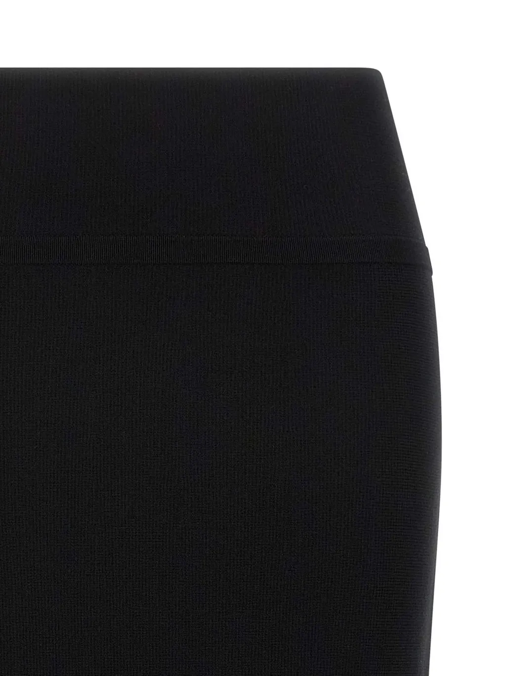 Midi Skirt With Lace Trim