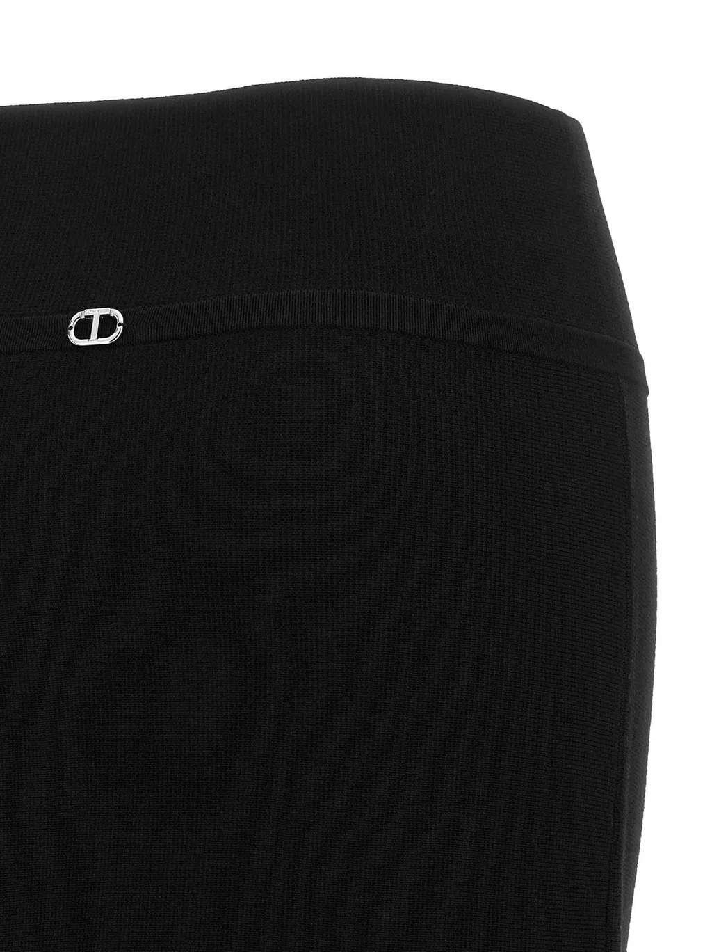 Midi Skirt With Lace Trim