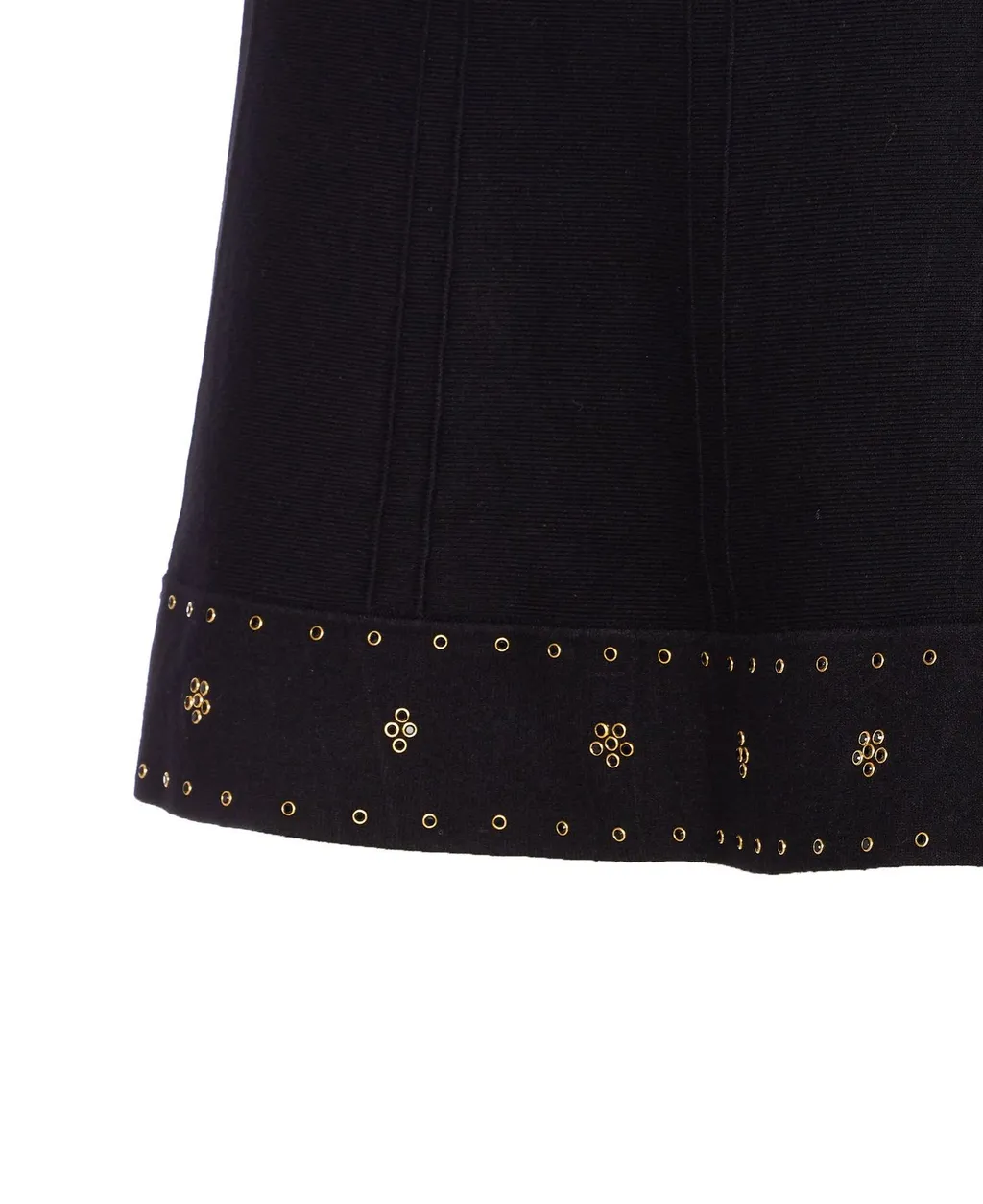 Sleeveless V-Neck Dress With Studs