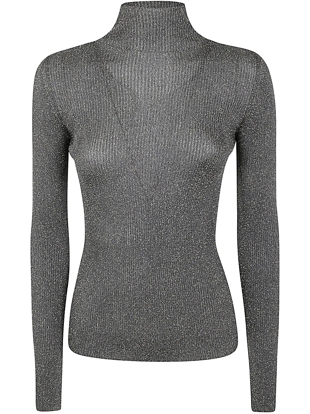 Ribbed Turtleneck Top