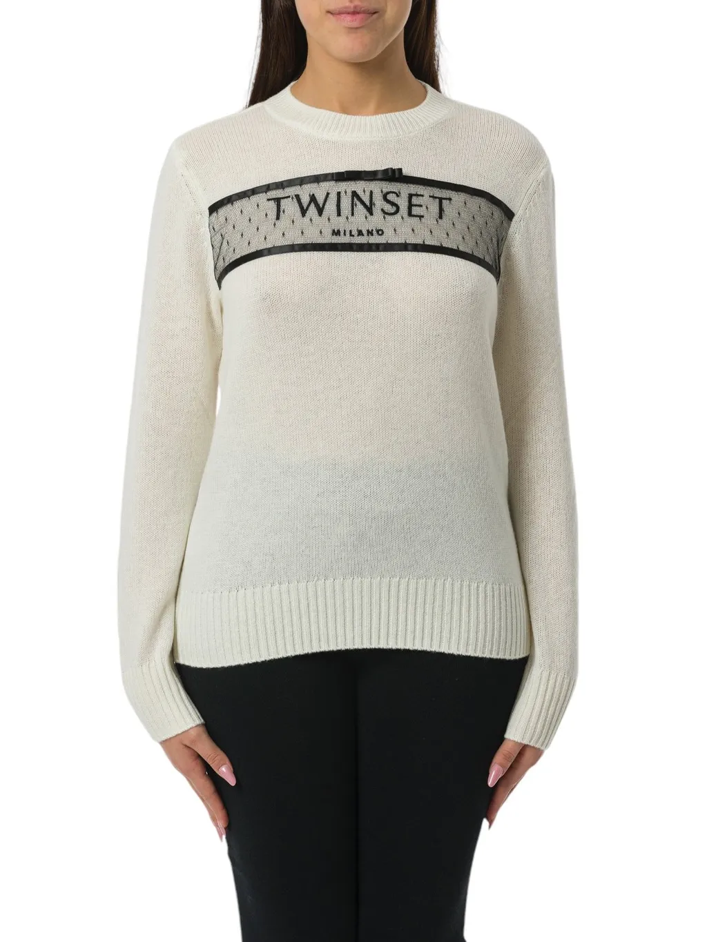 Sweater With Logo Band
