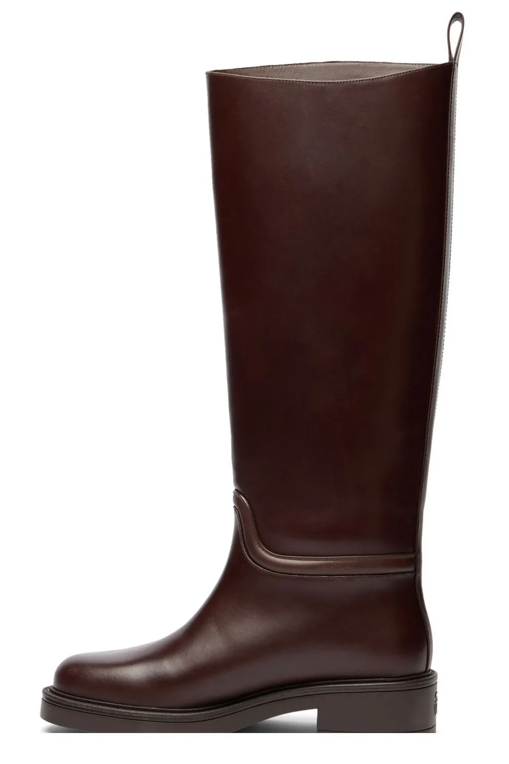 Knee-High Leather Boots