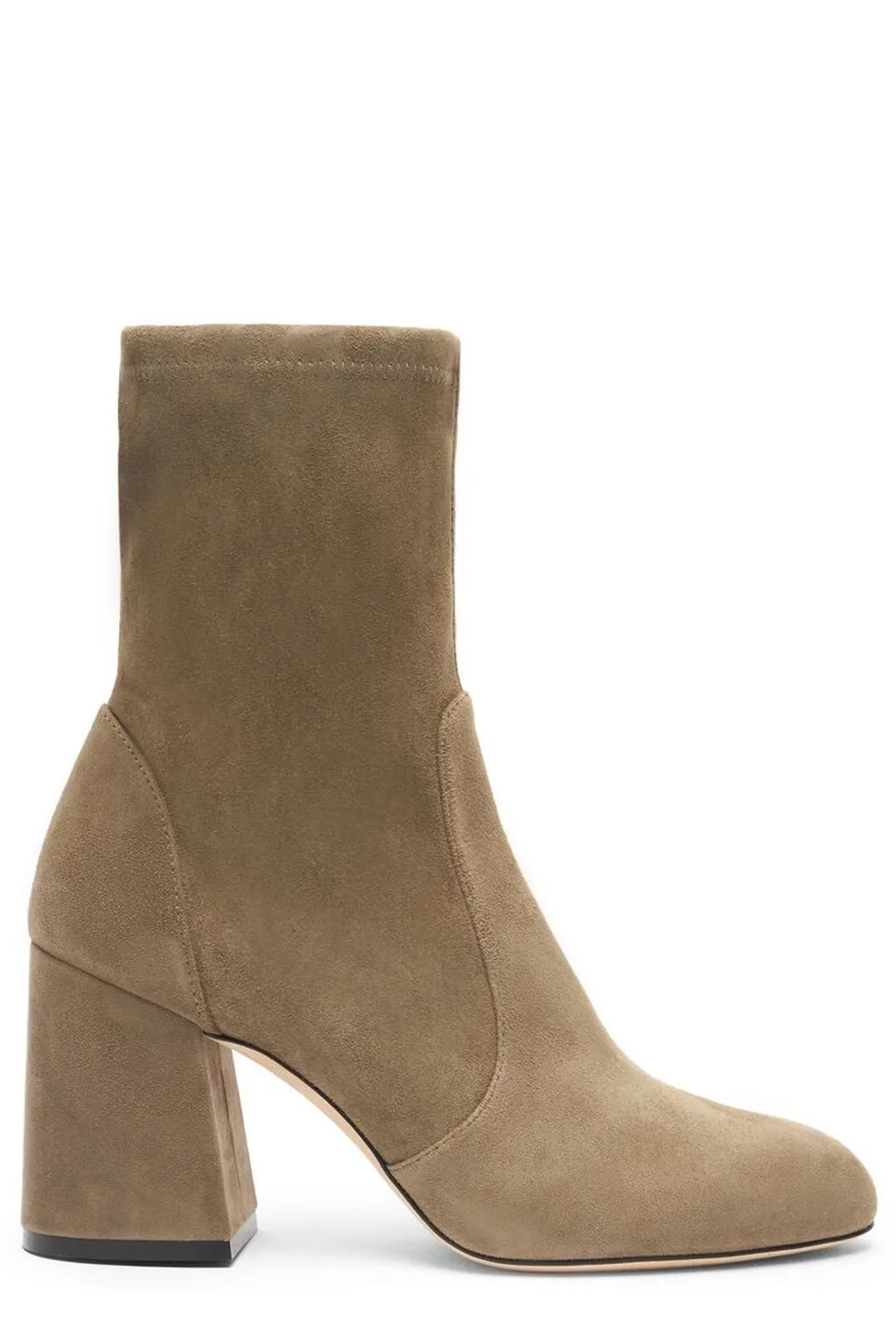 Block Heel Sock Boots