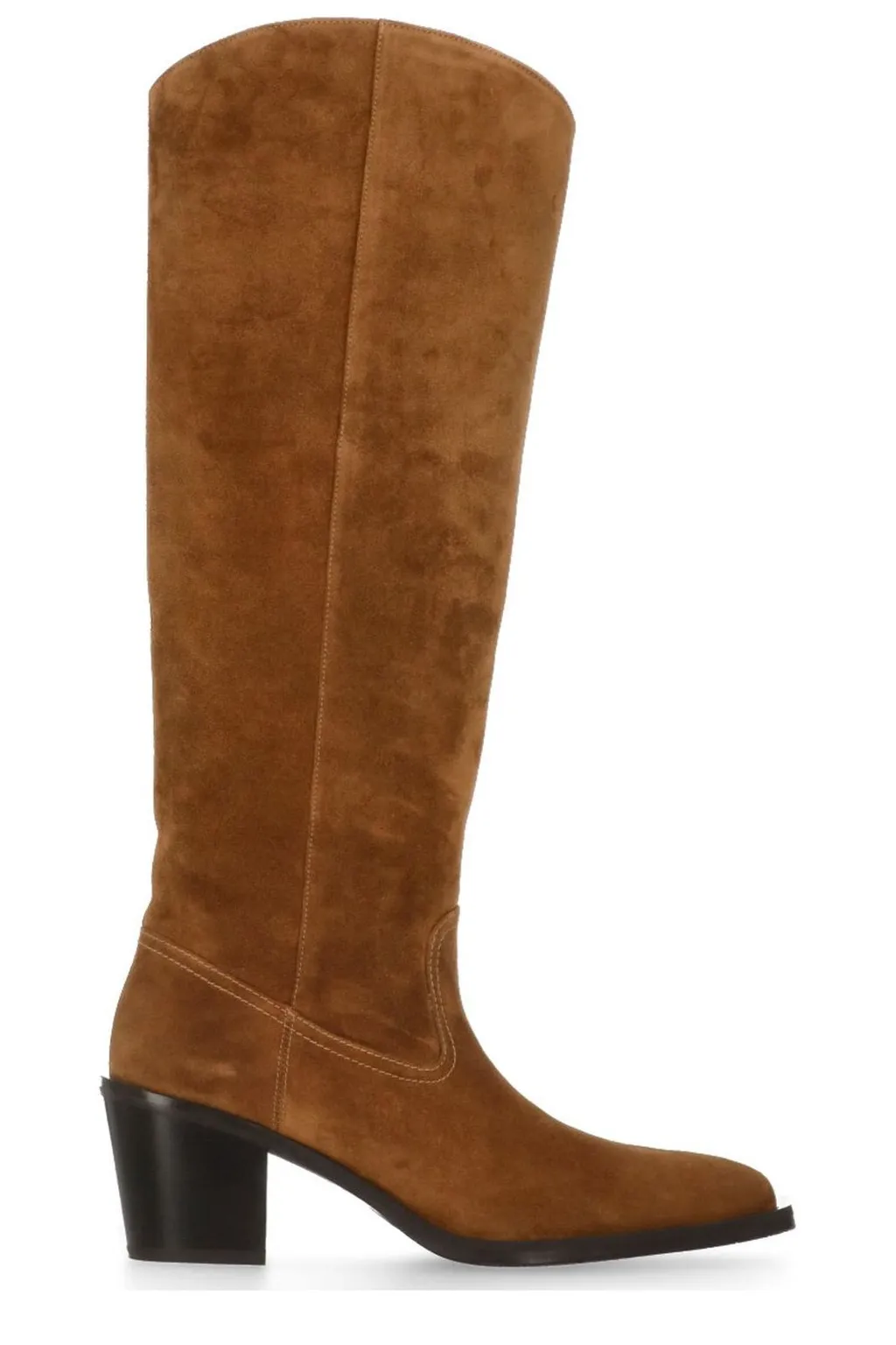 Knee-High Suede Boots