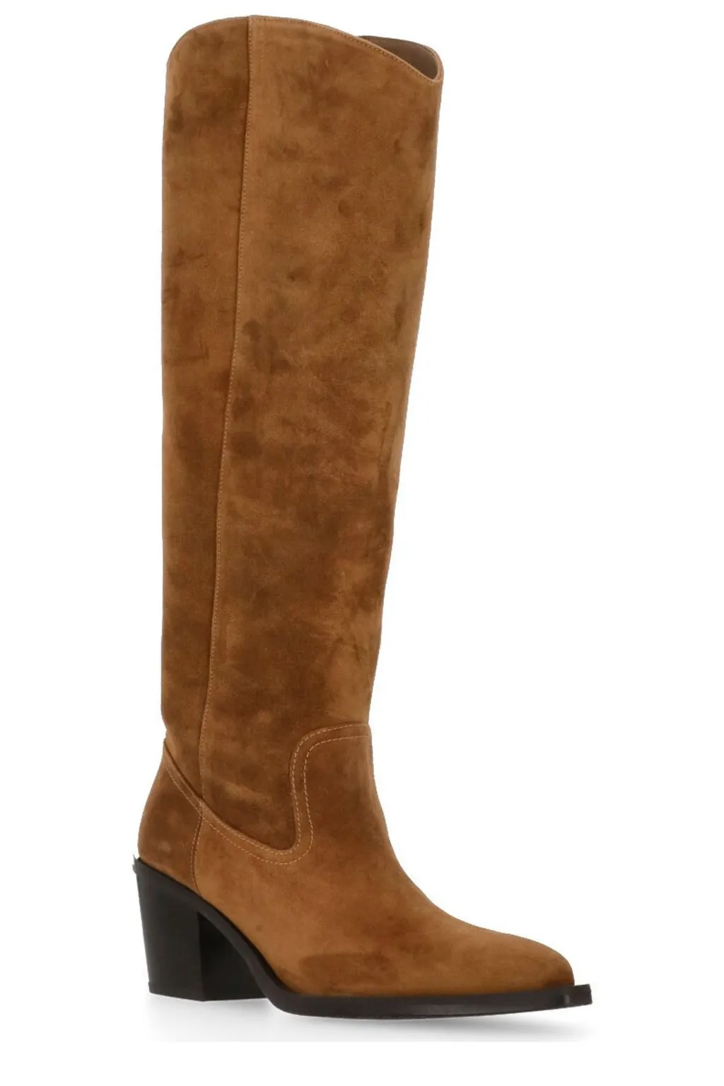 Knee-High Suede Boots