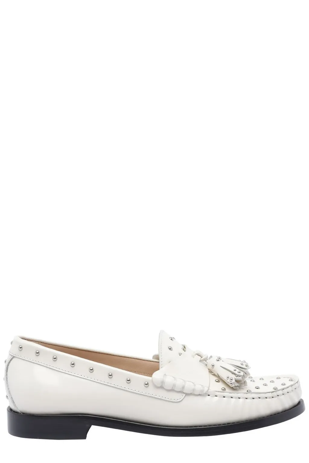 Loafers With Tassels And Studs