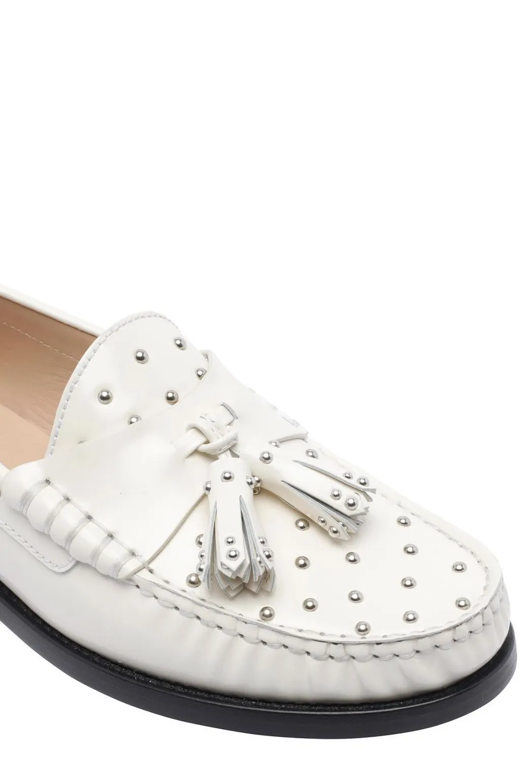 Loafers With Tassels And Studs